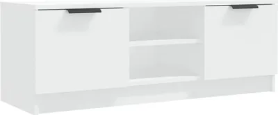 Obrázek produktu pro vidaXL TV skříňka bílá 102x35x36,5 cm Dřevěný materiál