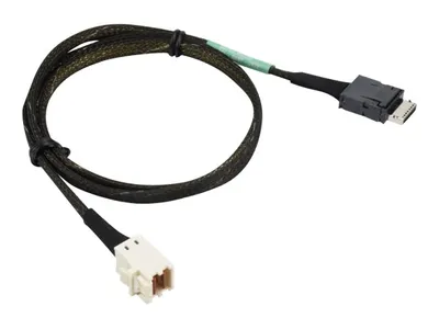 Produktbild von Supermicro CBL-SAST-0972, 0,7 m, SFF-8611, SFF-8643, Schwarz