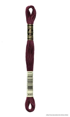 Produktbild von DMC Stickgarn Mouline Special 117MC -3685, 6-fädig, 8m