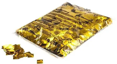Produktbild von Magic FX Metallic Konfetti Quadrate 17x17mm - Gold 1kg