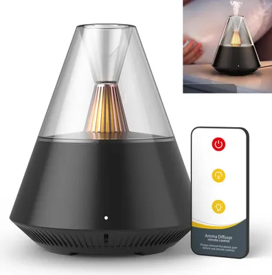 Produktbild von Raumbefeuchter & Aroma Diffusor 150ml, Fernbedienung Luftbefeuchter, kalter Nebel, Schlafzimmer geeignet