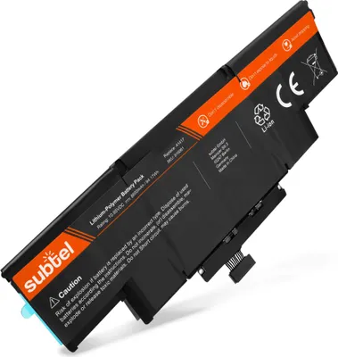 Produktbild von subtel 1x Akku für Notebook Kompatibel mit Apple MacBook Pro 15 Retina - A1398 - Early 2013, MacBook Pro 15 Retina - A1398 - Mid 2012, ME664LL/A, A1398 - (8600mAh, 10.95V)