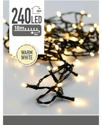 Produktbild von Nedis LICHTERKETTE 240 LED WW AUSSEN, Girlande, Grün, Weiß, Weihnachten, 21 m, Junge/Mädchen, Modern