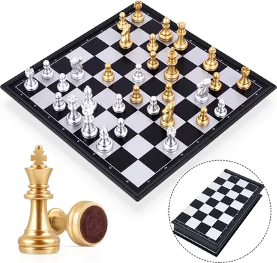 Produktbild von Magnetisches Schachspiel - Schachset - Schachbretter - Schachspiel - Magnetisch
