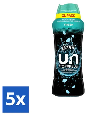 Produktbild von 5 x Lenor Unstoppables Wäscheparfüm Fris - 495 g - Vorteilspackung - 5 Stücke
