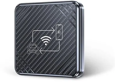 Produktbild von Funktioniert mit Carplay Box, draadloser 2-in-1 AI-Box für Carplay und Android Auto, Bluetooth 5.0 WiFi-Adapter für Android Auto für iOS 9 und später.