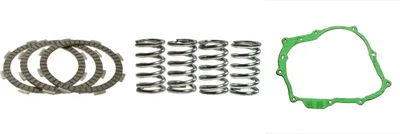 Image de Kit d'embrayage pour Honda CB 50 J, année de fabrication 1981-1983 : disques d'embrayage, ressorts d'embrayage, joint de couvercle d'embrayage de la marque pamoto - Neuf