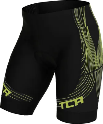 Produktbild von TCA Herren Slipstream gepolsterte Radhose, schnelltrocknend, rutschfest mit rückseitiger Reißverschlusstasche Herren Radhose - Ideale Radhose Herren
