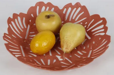 Produktbild von 24x Plastik Schale Dekoration Tisch Obst Schüssel Aufbewahrung Ordnung Haushalt