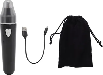 Produktbild von Nasenhaarschneider wieder aufladbar trocken nasse Edelstahl tragbarer Clipper für den Heimsalon