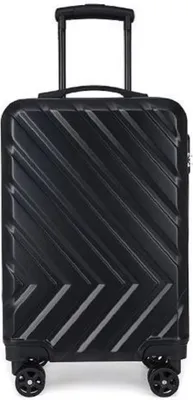 Produktbild von 3-Teilig ABS Hartschalenkofferset Trolley Koffer Hartschale Reisekoffer mit 4 Doppelräder Rollensystem Schwarz