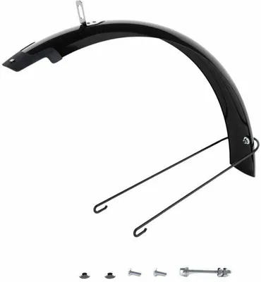 Produktbild von Yedoo Mudguard Black 20" Vorderseite Fahrrad-Schutzblech