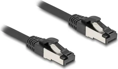 Produktbild von Delock RJ45 Netzwerkkabel Cat.8.1 S/FTP 2 m bis 40 Gbps schwarz