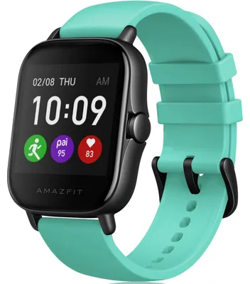 Productafbeelding van Sportarmband voor Amazfit Bip en GTS - 20mm Silikon Vervangband