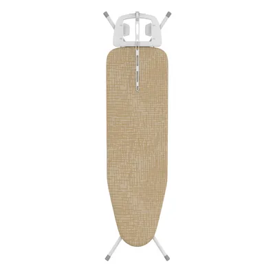 Produktbild von Bügelbrett Exclusive Weiß Bügelfläche 38x120 cm höhenverstellbar 75-97 cm mit Bügeleisenablage