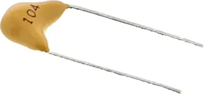Produktbild von Keramikkondensator 0.1uF, 100nF - 50V