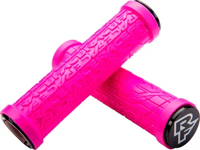Produktbild von Race Face Grippler Lock-On Griff, 30mm, magenta lila - sicherer Halt und Kont...