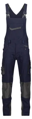 Produktbild von DASSY Latzhose VOLTIC Arbeitshose Gr. 56 MINUS nachtblau/anthrazit