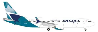 Produktbild von Herpa Wings 1:500 Boeing 737 Max 8 Westjet 537803