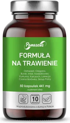 Zdjęcie produktu dla Suplementy diety Panaseus Formuła Na Trawienie (50 kaps.) 3529