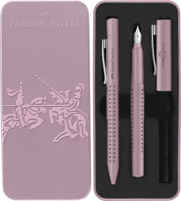 Produktbild von FABER-CASTELL Schreibgeräte-Set GRIP 2010 Harmony rose