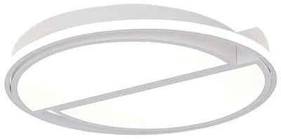 Productafbeelding van LED-plafondlamp 8990-50x50x10 met afstandsbediening, instelbare lichtkleur/helderheid, frame 4500 Kelvin, koud wit, +