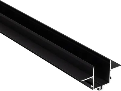 Produktbild von Einbauprofil für Magnetschiene 25mm SuperSlim Aufbau 48V 1m Schwarz
