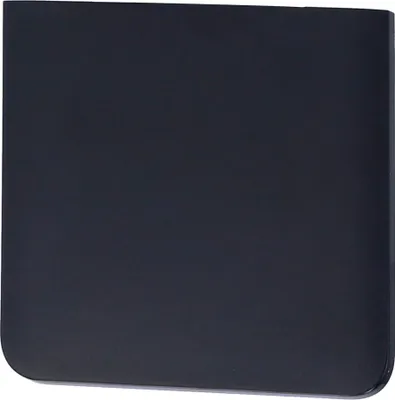 Image de Panneau Tactile Latéral pour Interrupteur de Lumière Vertical Ajax SideButton Noir - AJ-SIDEBUTTON-1G2W-B-VERT