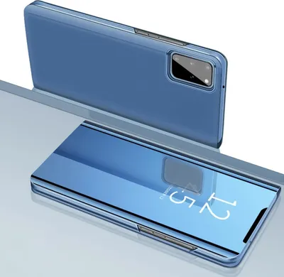 Produktbild von Handyhülle für Samsung Galaxy A11 Smart Cover Schutzhülle Clear View Case Blau