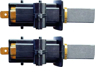 Produktbild von 2x Kohlebürsten für Waschmaschinen Selni Motor A147CR6W, A147CR6B, A126QB