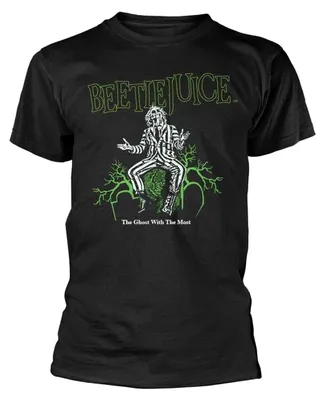 Produktbild von Beetlejuice - "The Ghost With The Most" T-Shirt für Herren PH4956 (XXL) (Schwarz)