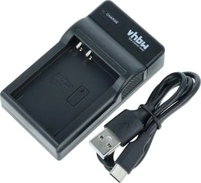 Produktbild von vhbw USB-C Ladegerät Ersatz für Nikon MH-67P für Kamera - Ladeschale + USB-C Kabel Ladeanzeige