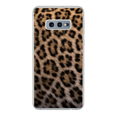 Produktbild von MuchoWow® Handyhülle Schutzhülle Hülle für Samsung Galaxy S10e Panther Druck Silikon Softcase Handy Hülle - Handy