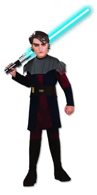 Produktbild von Star Wars Clone Wars Anakin Skywalker Kostüm für Kinder, Gr. S-L, Größe:S