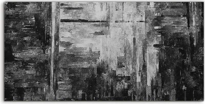 Produktbild von Coloray Canvas 120x60  Wandbild Leinwand Bilder Deko Malerei Schwarz Weiß Abstrakte