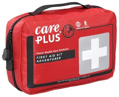 Zdjęcie produktu dla Care Plus 38313, Apteczka pierwszej pomocy podróżna, Czerwony, Nylon, Zamek błyskawiczny, 1195 mm, 60 mm