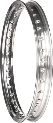 Image de Jante 1,5 x 16 po en aluminium poli, naturel - Simson S50, S51, KR51 Schwalbe, SR4