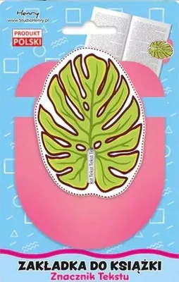 Immagine prodotto di Segnalibro con foglia di Monstera