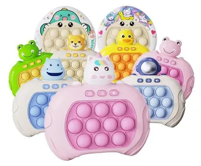 Produktbild von Grenzüberschreitende bahnbrechende Spielkonsole für Kinder, Whack-a-Mole-Clicker, Denklogik, Konzentration, Dekompression, Kinderspielzeug der vierten Generation Rabbit Press [keine Batterien] - Englisch