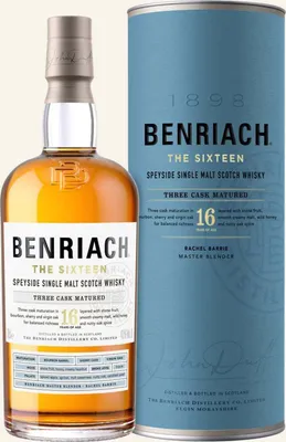 Produktbild von Benriach 16 Jahre - The Sixteen - Three Cask Matured - Single Malt Scotch Whisky