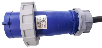Zdjęcie produktu dla Adapter Tesla Gen 2 NEMA Elvix TS-1P32-CEE 22 kW, niebieski