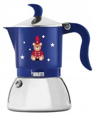 Image de Bialetti Fiammetta Cafetière Italienne Induction Bleue 4 Tasses
