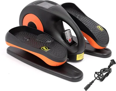 Produktbild von Ellipsentrainer, elektrisch, fš¹r Senioren, unter dem Schreibtisch, Ellipsentrainer mit 5 Geschwindigkeitsstufen, Sitzfahrrad, Pedaltrainer fš¹r zu Hause