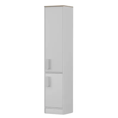 Obrázek produktu pro Regál Dětský regál Knihovna 40 cm Bílá/bílá s bílými úchyty Markus 01