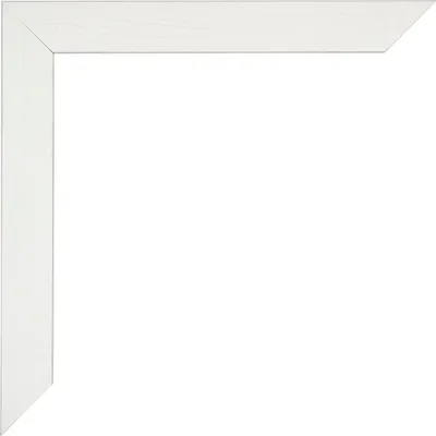 Produktbild von Bilderrahmen, 68x98 cm, Weiß Gemasert, MDF, Mura