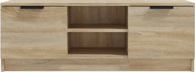 Produktbild von "im Sonderangebot"TV-Schrank Industriestil - CLORIS - Fernsehenschrank - Sonoma-Eiche 102x35x36,5 cm Holzwerkstoff - NeuMöbel4339821