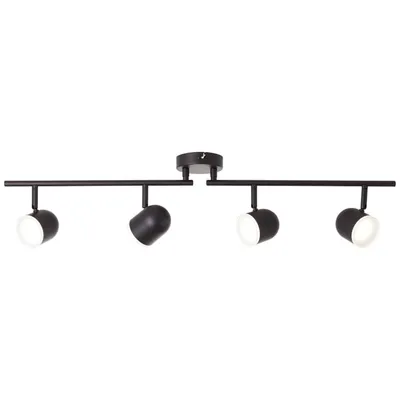 Produktbild von Brilliant LED Deckenleuchte Spots Gretchen schwarz 84cm 4 x 4,5W 1800lm neutralweiß 4000K schwenkbar