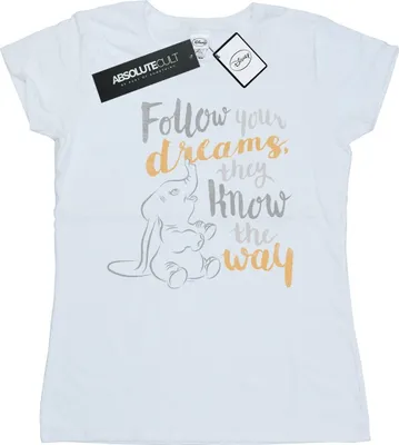 Produktbild von Disney - "Follow Your Dream" T-Shirt für Damen BI51189 (XL) (Weiß)