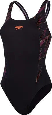 Zdjęcie produktu dla Strój kąpielowy Speedo Hyperboom damski szybkoschnący, rozciągliwy i zachowujący kształt, Kolor:Czarny, Rozmiar:42