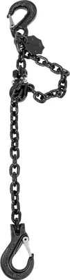 Produktbild von SAFETEX Anschlagkette EN818-4 mit Verkürzungshaken 1m WLL2000kg